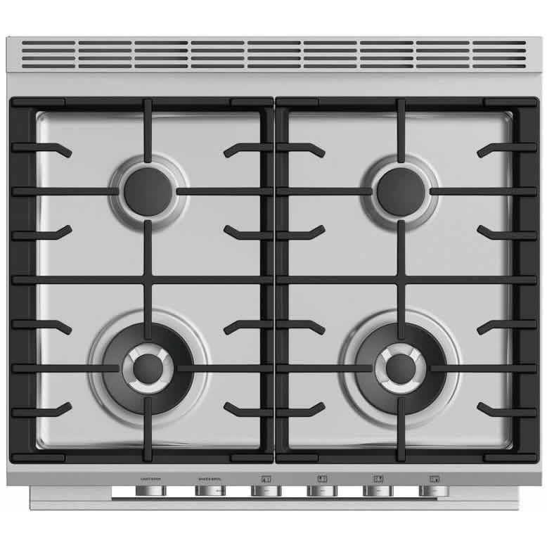 Fisher & Paykel 30-inch Freestanding Gas Range with AeroTech™ Technology OR30SDG4X1 IMAGE 3