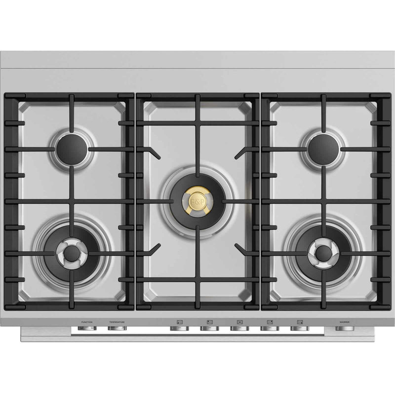 Fisher & Paykel 36-inch Freestanding Dual-Fuel Range with AeroTech™ Technology OR36SDG6X1 IMAGE 3