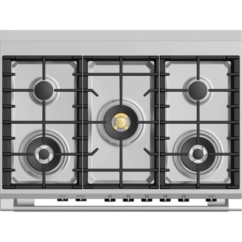 Fisher & Paykel 36-inch Freestanding Dual-Fuel Range with Aero Pastry™ OR36SCG6X1 IMAGE 3