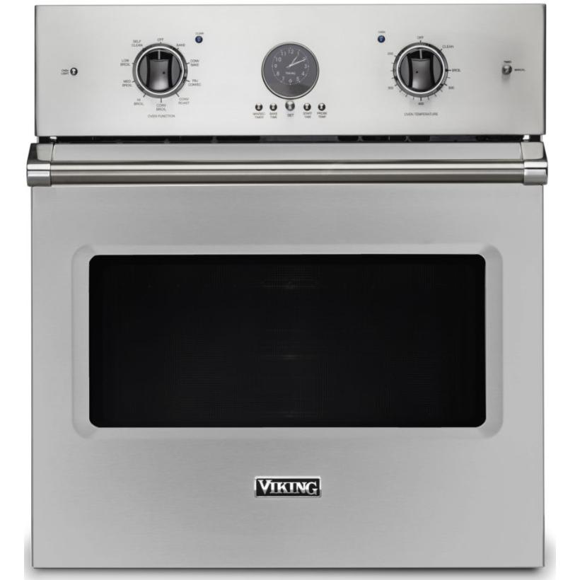 Viking 27-inch 4.1 cu.ft. Built-in Wall Single Oven with TruConvec™ Convection VSOE527SS IMAGE 1