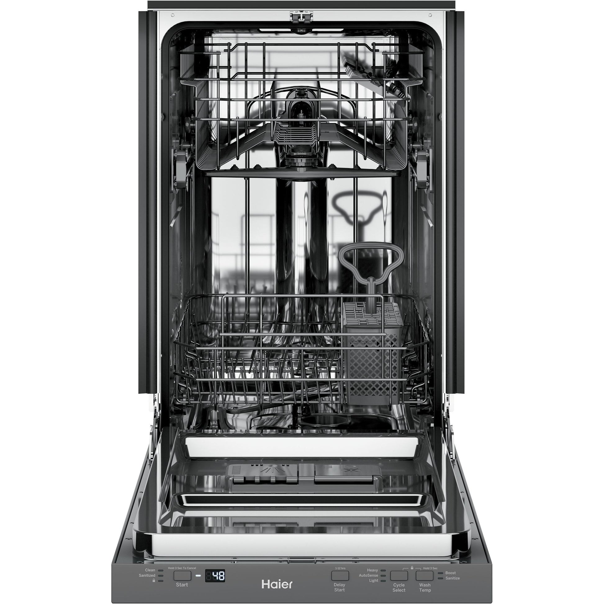 Haier Dishwashers Top Controls QDT125SSLSS IMAGE 2