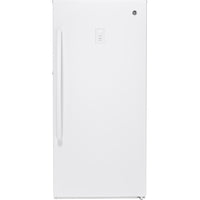 GE 14.1 cu.ft. Upright Freezer with Turbo Freeze FUF14SMRWW IMAGE 1