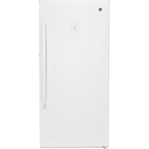 GE 14.1 cu.ft. Upright Freezer with Turbo Freeze FUF14SMRWW IMAGE 1