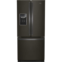Whirlpool 30-inch, 19.7 cu.ft. Freestanding French 3-Door Refrigerator with Exterior Water Dispenser with EveryDrop® Filtration WRF560SEHV IMAGE 1