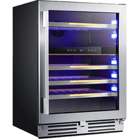 Avanti Elite 47-Bottle Freestanding Wine Cooler WCSE47R3S IMAGE 1