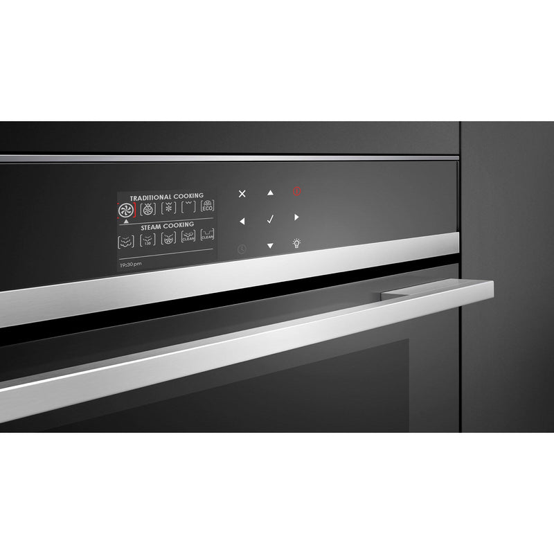 Fisher & Paykel 24-inch, 1.3 cu.ft. Built-in Steam Oven with True Convection OS24NDB1 IMAGE 4