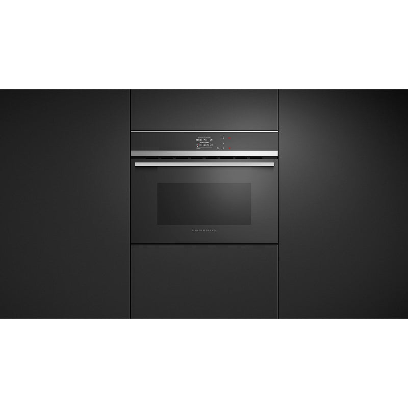 Fisher & Paykel 24-inch, 1.3 cu.ft. Built-in Steam Oven with True Convection OS24NDB1 IMAGE 5