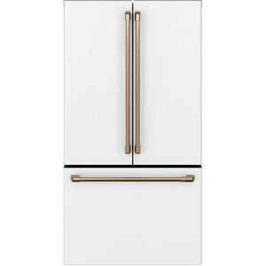 Café 36-inch, 23.1 cu.ft. Counter-Depth French 3-Door Refrigerator with WiFi Connect CWE23SP4MW2 IMAGE 1