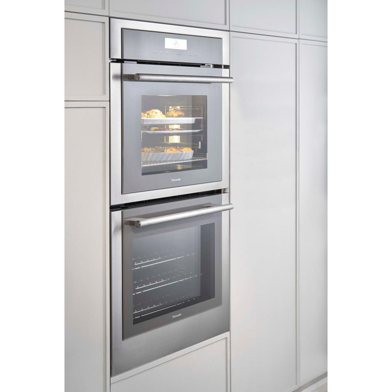 Thermador 30-inch, 9.4 cu.ft. Built-in Double Wall Oven with EasyCook® ME302WS IMAGE 3