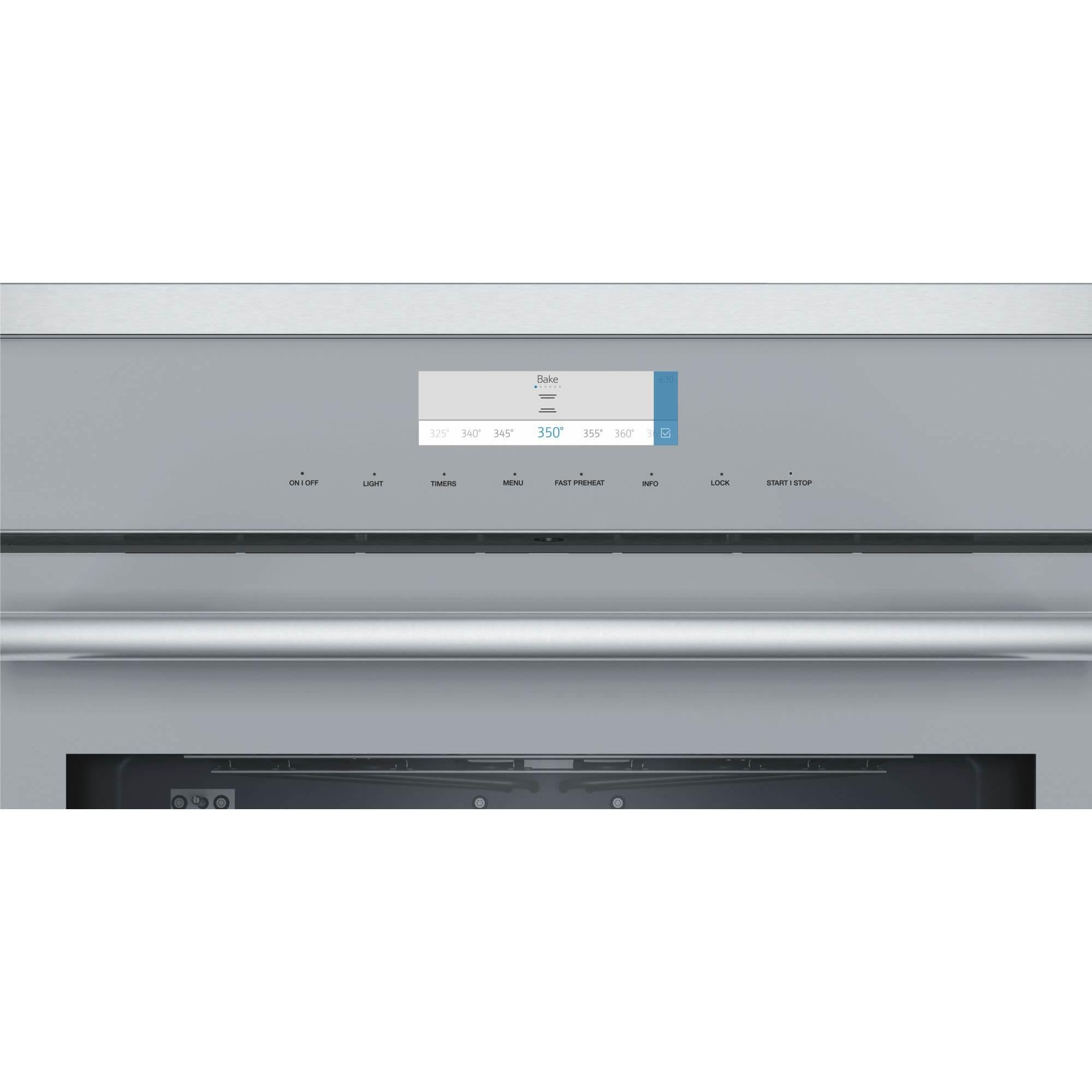 Thermador 30-inch, 4.5 cu.ft. Built-in Single Wall Oven with Home Connect MED301WS IMAGE 3