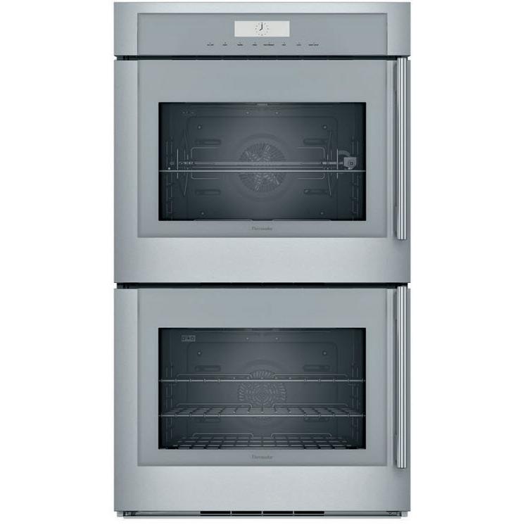 Thermador 30-inch, 9.0 cu.ft. Built-in Double Wall Oven with Home Connect MED302LWS IMAGE 1