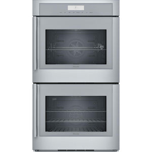 Thermador 30-inch, 9.0 cu.ft. Built-in Double Wall Oven with Home Connect MED302RWS IMAGE 1