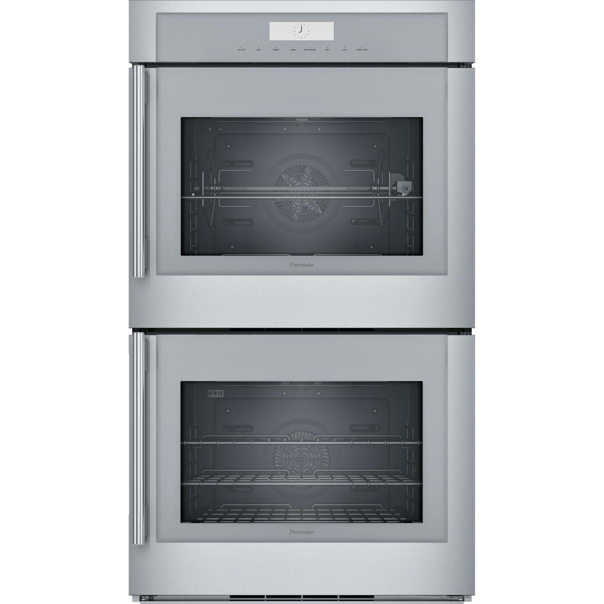 Thermador 30-inch, 9.0 cu.ft. Built-in Double Wall Oven with Home Connect MED302RWS IMAGE 1