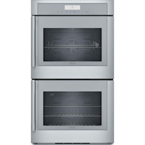 Thermador 30-inch, 9.0 cu.ft. Built-in Double Wall Oven with Home Connect MED302RWS IMAGE 1