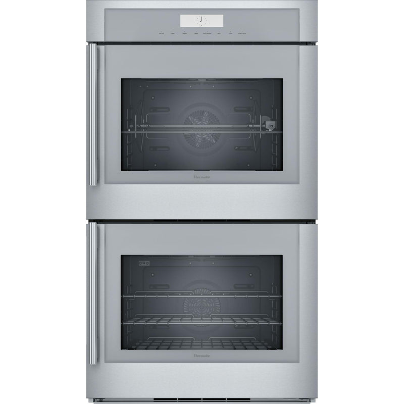 Thermador 30-inch, 9.0 cu.ft. Built-in Double Wall Oven with Home Connect MED302RWS IMAGE 1