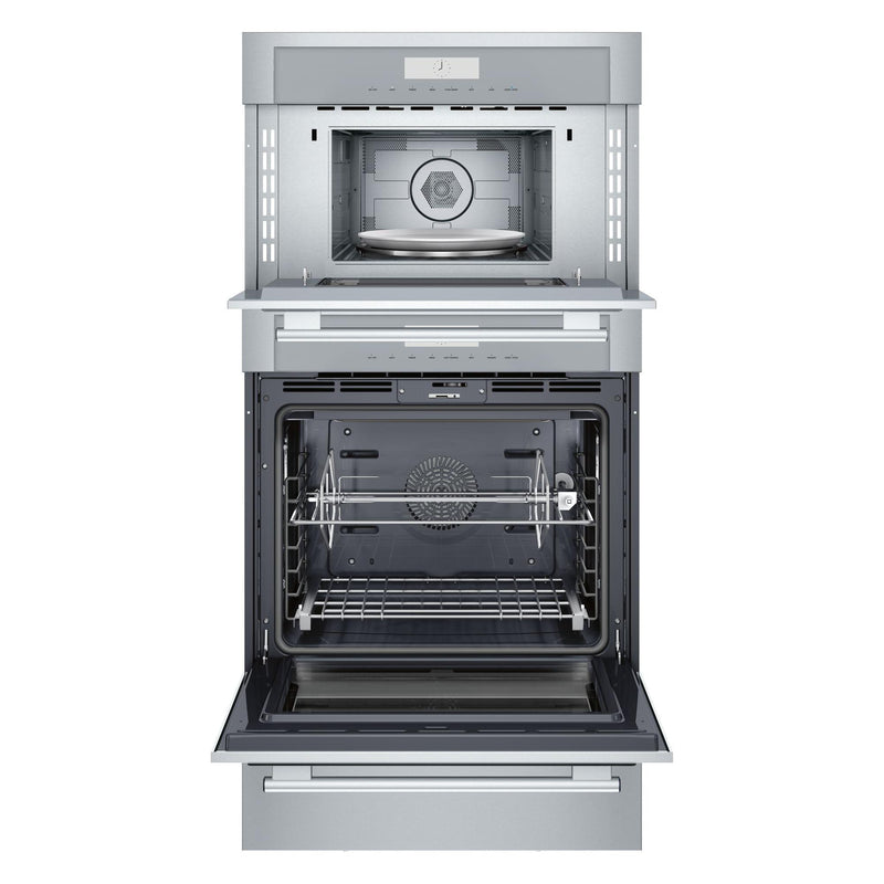 Thermador 30-inch, 7.0 cu.ft. Built-in Triple Combination Wall Oven with Speed Oven MEDMCW31WS IMAGE 3