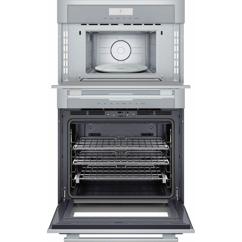 Thermador 30-inch,  6.1 cu.ft. Built-in Combination Wall Oven with Microwave MEM301WS IMAGE 2