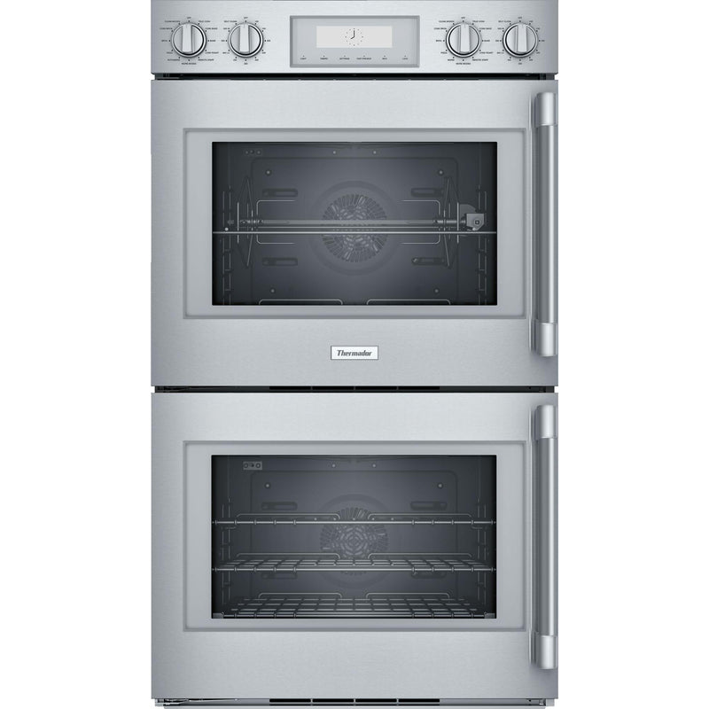 Thermador 30-inch, 9.0 cu.ft. Built-in Double Wall Oven with Home Connect POD302LW IMAGE 1