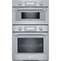 Thermador 30-inch, 6.1 cu.ft. Built-in Combination Wall Oven with Speed Oven PODMC301W IMAGE 1