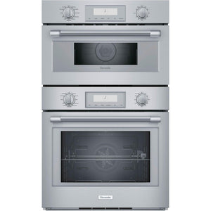 Thermador 30-inch, 6.1 cu.ft. Built-in Combination Wall Oven with Speed Oven PODMC301W IMAGE 1