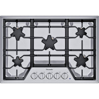 Thermador 30-inch Built-in Gas Cooktop with Patented Star® Burners SGS305TS IMAGE 1