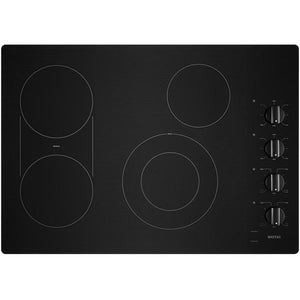 Maytag 30-inch Built-in Electric Cooktop with Reversible Gril and Griddle MEC8830HB IMAGE 1
