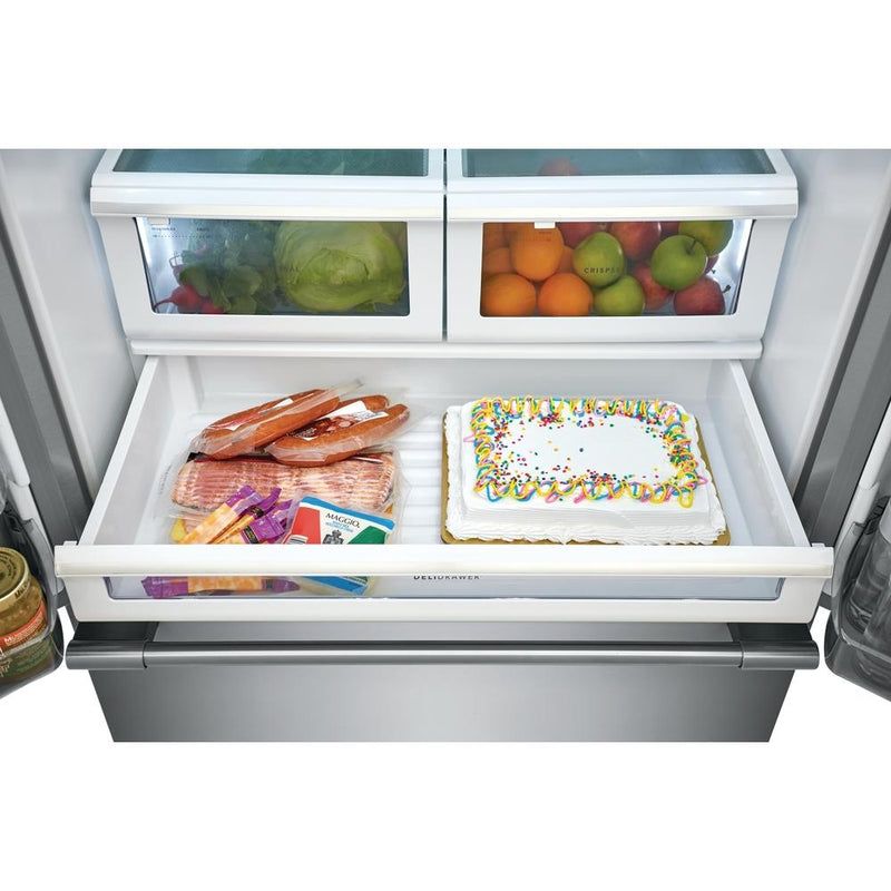 Frigidaire Professional 36-inch, 27.8 cu.ft. Freestanding French 3-Door Refrigerator with External Water and Ice Dispensing System FPBS2778UF IMAGE 10