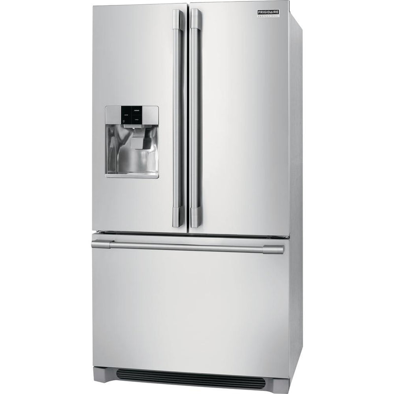 Frigidaire Professional 36-inch, 27.8 cu.ft. Freestanding French 3-Door Refrigerator with External Water and Ice Dispensing System FPBS2778UF IMAGE 3