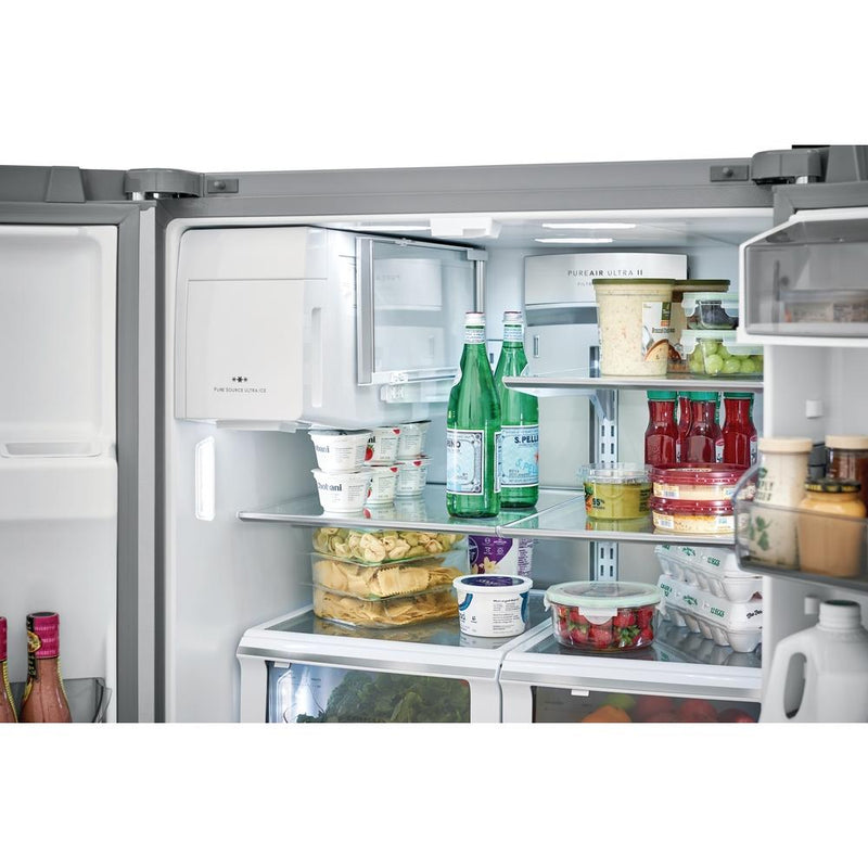 Frigidaire Professional 36-inch, 27.8 cu.ft. Freestanding French 3-Door Refrigerator with External Water and Ice Dispensing System FPBS2778UF IMAGE 7