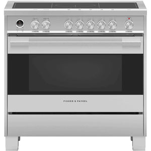 Fisher & Paykel 36-inch Freestanding Electric Induction Range with Self-Cleaning Oven OR36SDI6X1 IMAGE 1