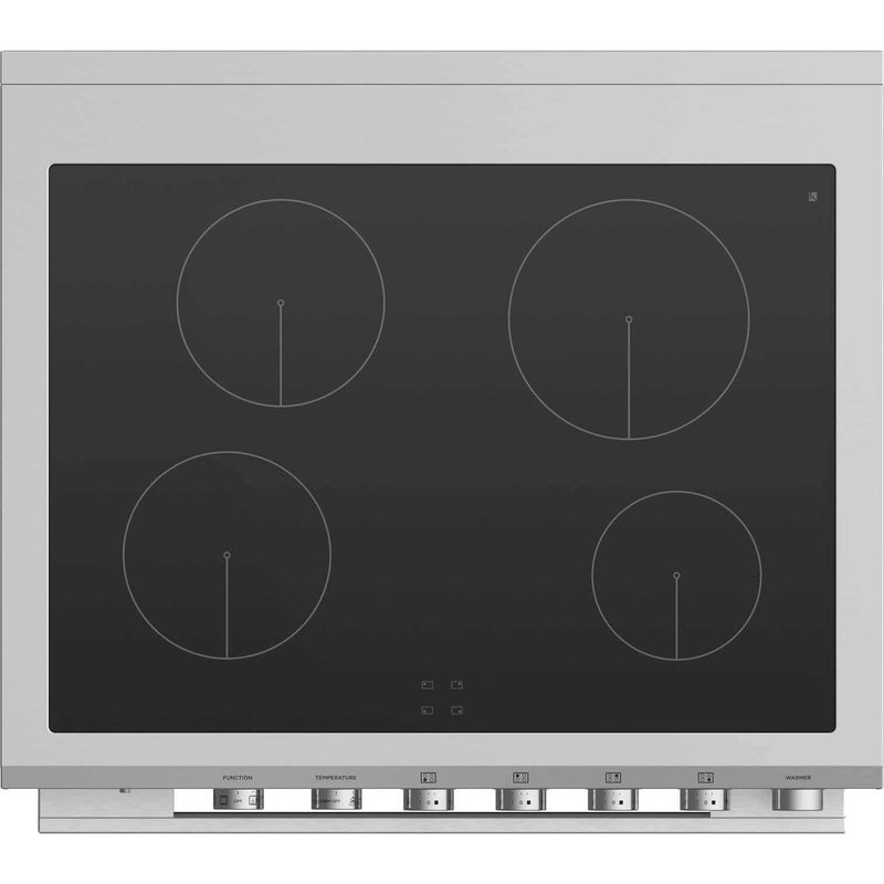 Fisher & Paykel 30-inch Freestanding Electric Induction Range with Self-Cleaning Oven OR30SDI6X1 IMAGE 3