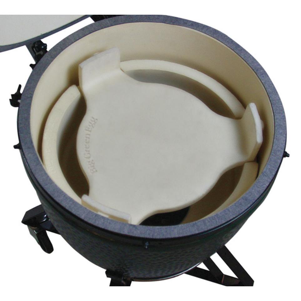 Big Green Egg Large BGE Built-In Kit Charcoal Smoker 389920 IMAGE 11