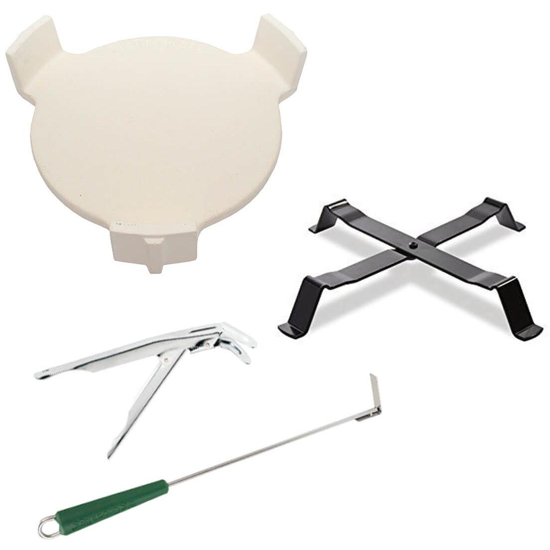 Big Green Egg Large BGE Built-In Kit Charcoal Smoker 389920 IMAGE 4