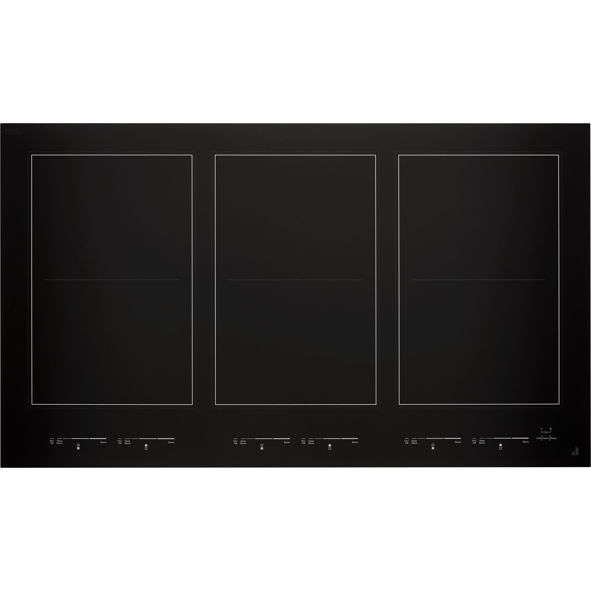 JennAir 36-inch Built-in Induction Cooktop JIC4736HB IMAGE 1