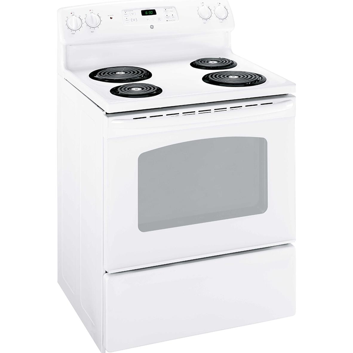 GE Ranges Electric JCBS280DMWW IMAGE 1