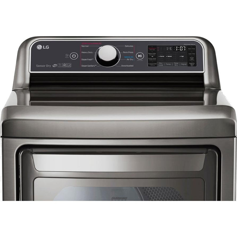 LG 7.3 cu.ft. Electric Dryer with TurboSteam™ Technology DLEX7300VE IMAGE 4