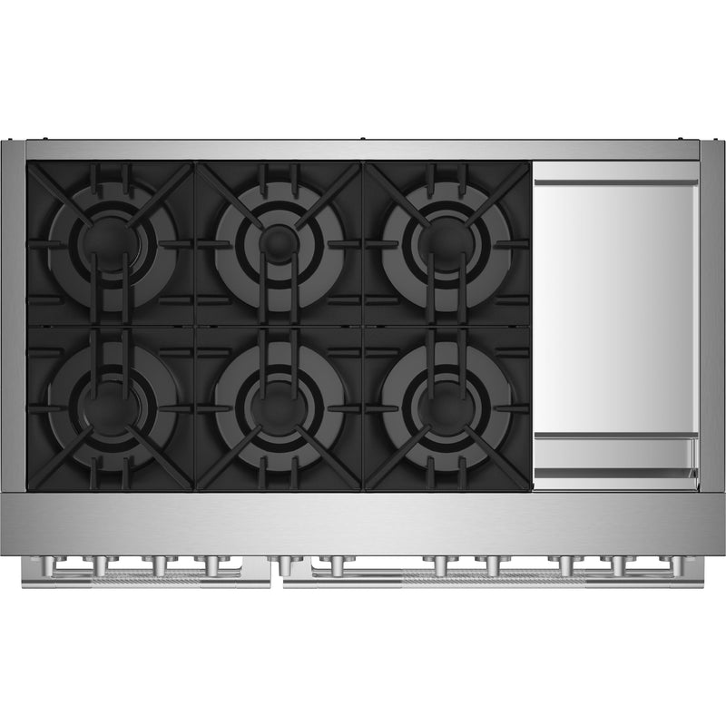 JennAir 48-inch Freestanding Dua-Fuel Range with JennAir® Culinary Center JDSP548HL IMAGE 3