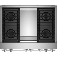 JennAir 36-inch Freestanding Dua-Fuel Range with JennAir® Culinary Center JDRP536HM IMAGE 3