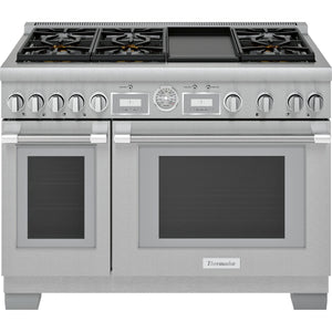 Thermador 48-inch Freestanding Gas Range with ExtraLow® Burners PRG486WDG IMAGE 1