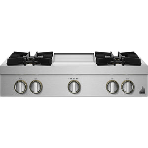 JennAir 36-inch Gas Rangetop JGCP536HL IMAGE 1
