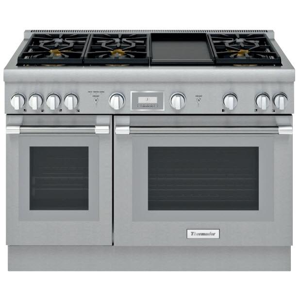 Thermador 48-inch Freestanding Gas Range with Star® Burner PRG486WDH IMAGE 1