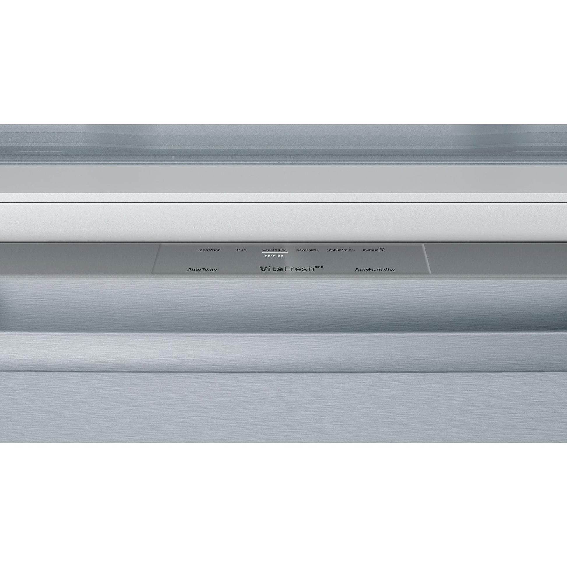 Bosch 36-inch, 21 cu.ft. Counter-Depth French 4-Door Refrigerator with VitaFreshPro™ Drawer B36CL80SNS IMAGE 4