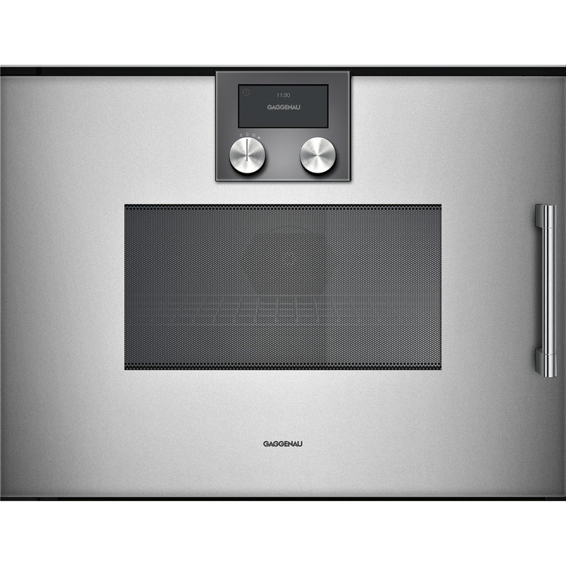 Gaggenau 24-inch, Built-in Microwave Oven with TFT Touch Display BMP 251 710 IMAGE 1