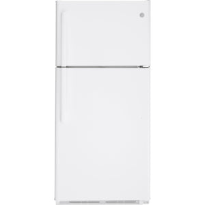 GE 30-inch 18 cu. ft. Top Freezer Refrigerator GTS18FTLKWW IMAGE 1