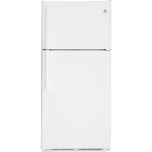 GE 30-inch 18 cu. ft. Top Freezer Refrigerator GTS18FTLKWW IMAGE 1