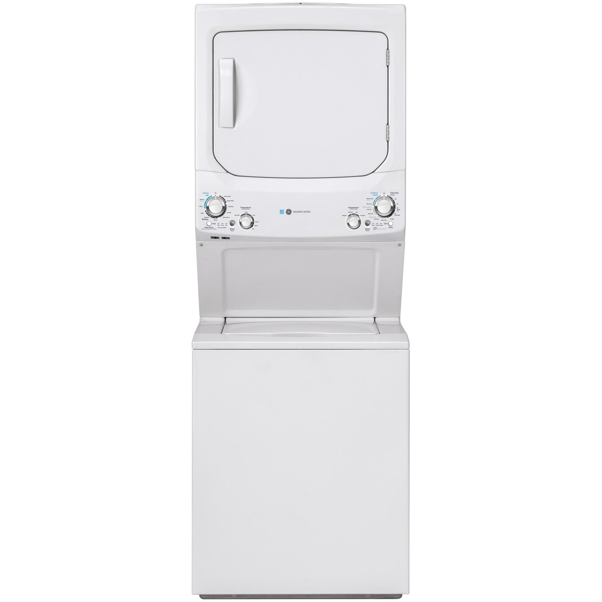 GE Laundry Centers Stacked Washer/Dryer GUD27EEMNWW IMAGE 1