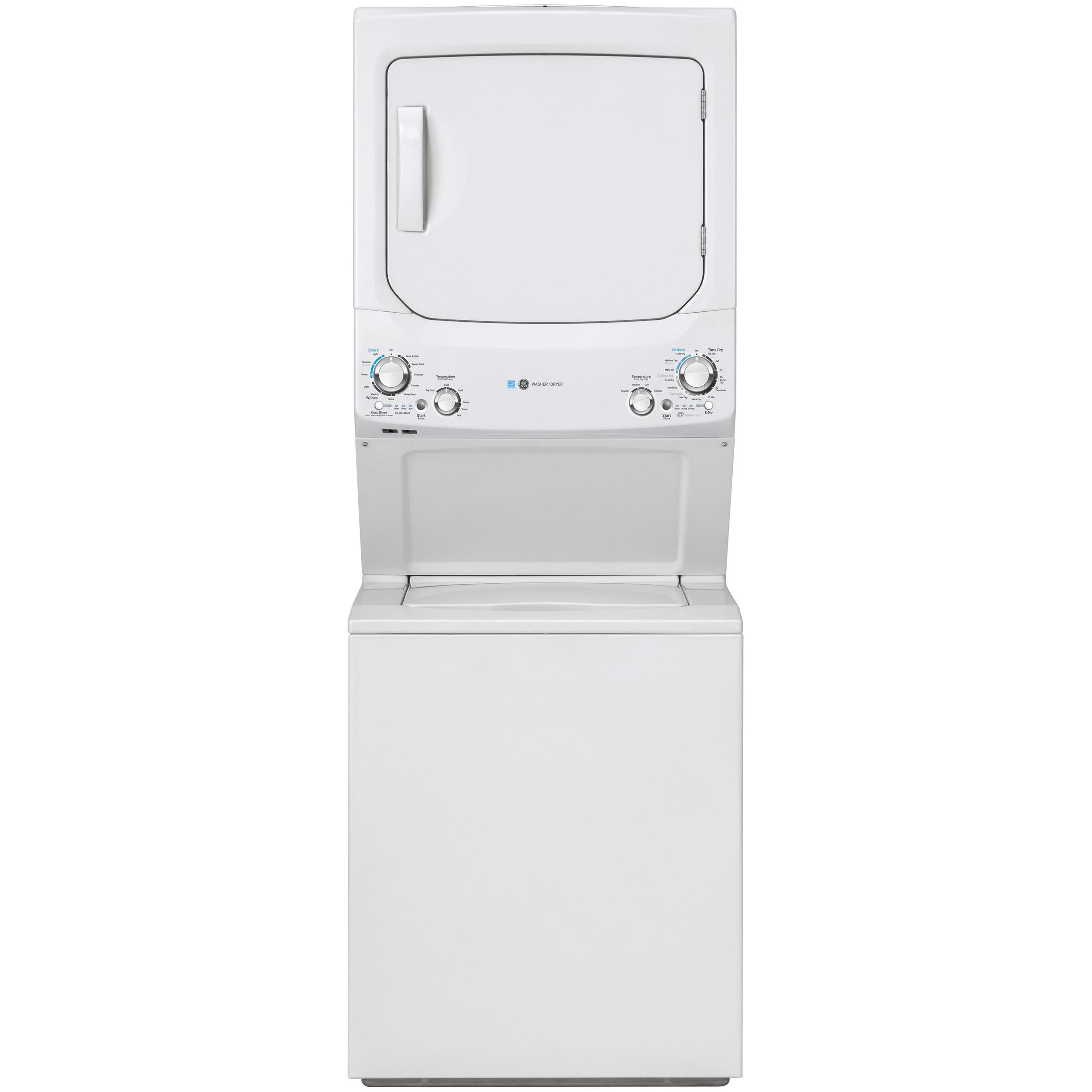 GE Laundry Centers Stacked Washer/Dryer GUD27EEMNWW IMAGE 1
