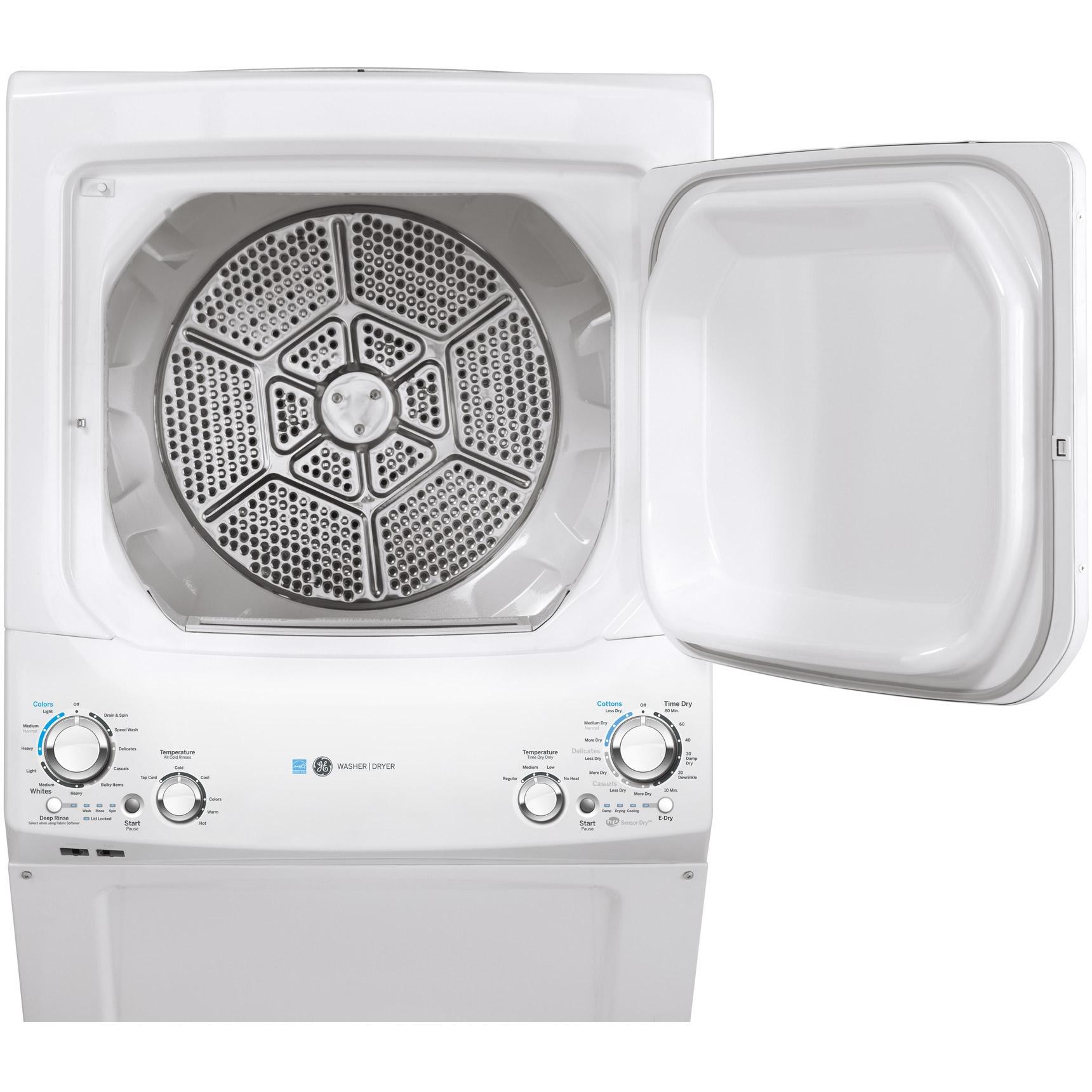 GE Laundry Centers Stacked Washer/Dryer GUD27EEMNWW IMAGE 3