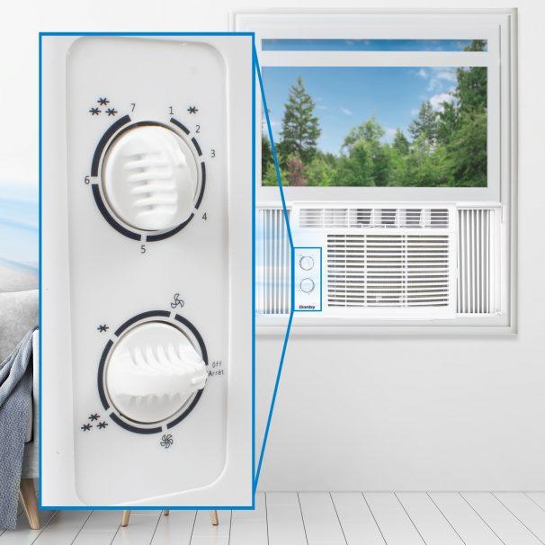 Danby 5,000 BTU Window Air Conditionner DAC050MB1WDB IMAGE 3