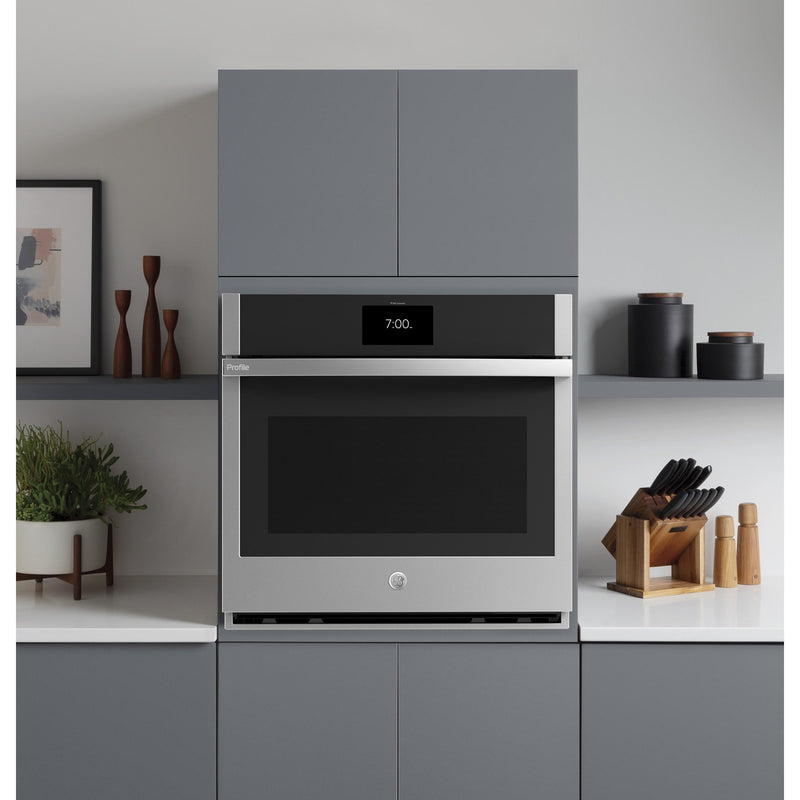 GE Profile 30-inch, 5 cu. ft. Built-in Single Wall Oven with Convection PTS7000SNSS IMAGE 13